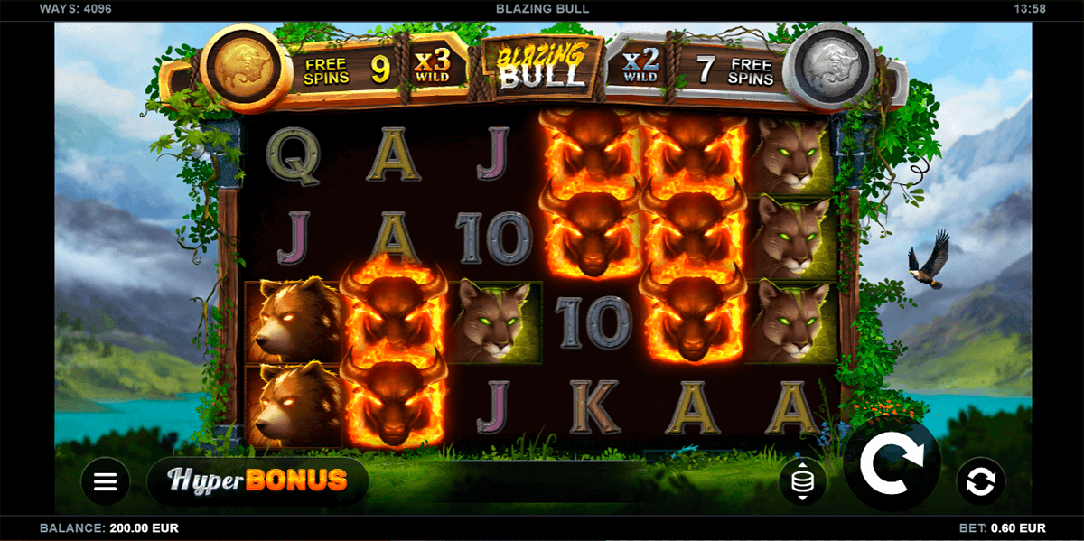 blazing bull kalamba games casino slots 
