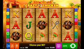 Book Of Crazy Chicken Gamomat Casino Slots 