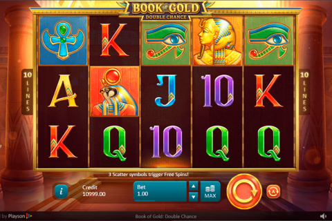 Book Of Gold Double Chance Playson Casino Slots 