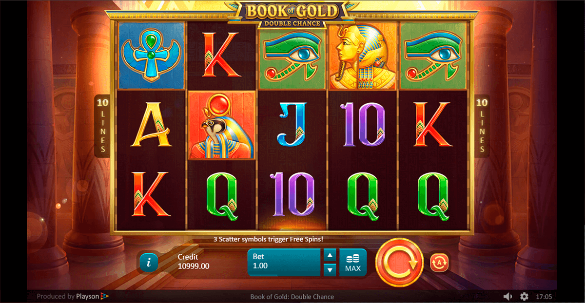 book of gold double chance playson casino slots 