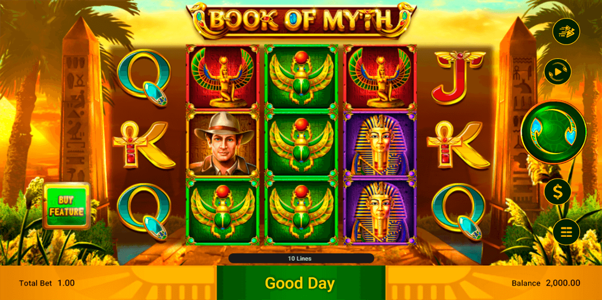 book of myth spadegaming casino slots 