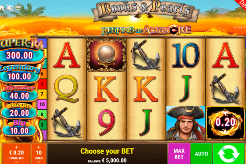 Books And Pearls Respins Of Amunre Gamomat Casino Slots 