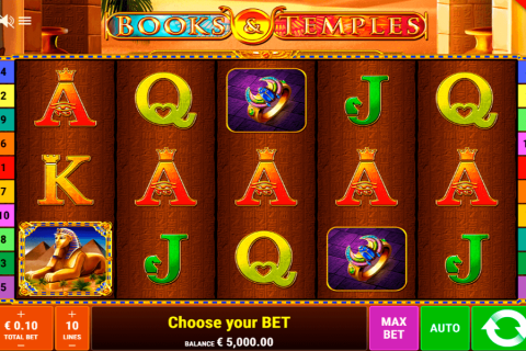 Books And Temples Gamomat Casino Slots 