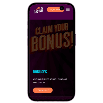 Cafe Casino App Bonuses