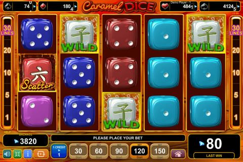 Caramel Dice Egt Casino Slots 