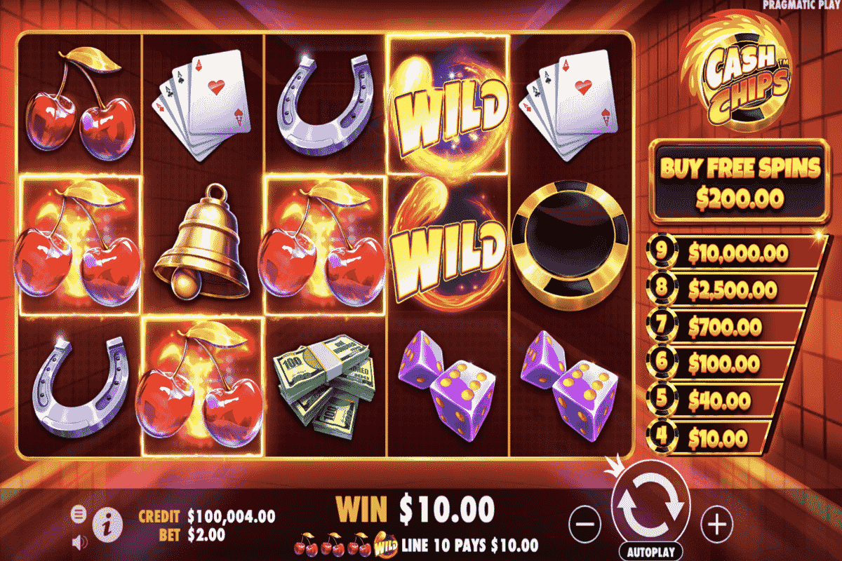 Cash Chips Slot by Pragmatic Play | 96.03% RTP