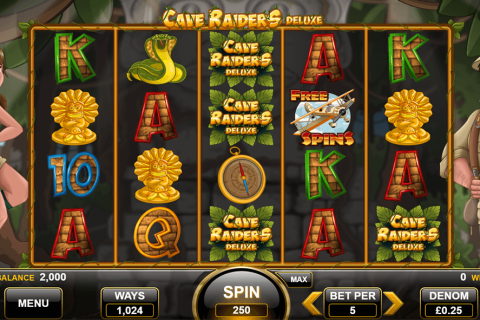 Cave Raiders Deluxe Nektan Casino Slots 