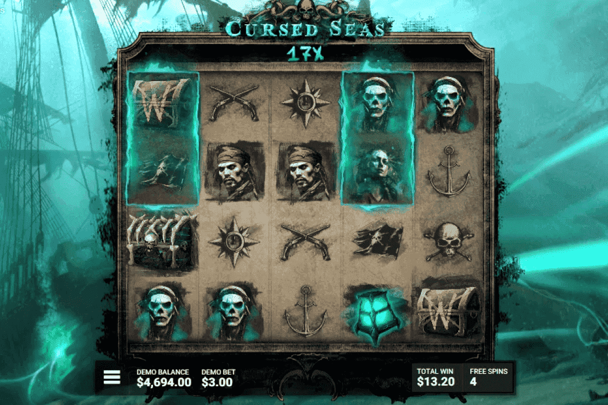 cursed seas hacksaw gaming 