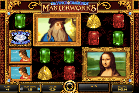 Da Vinci Diamonds Masterworks Igt Casino Slots 