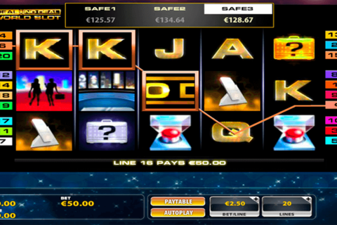 Deal Or No Deal World Endemol Games Casino Slots 
