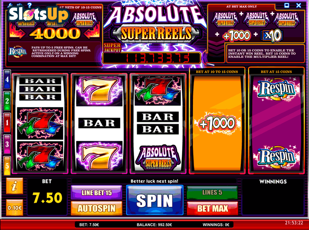 absolute super reels isoftbet casino slots 