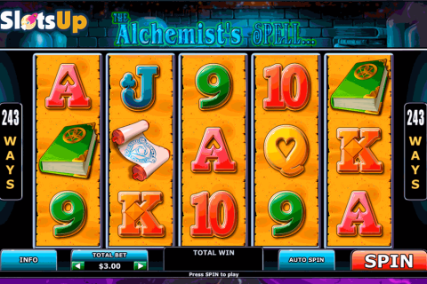 Alchemists Spell Playtech Casino Slots 