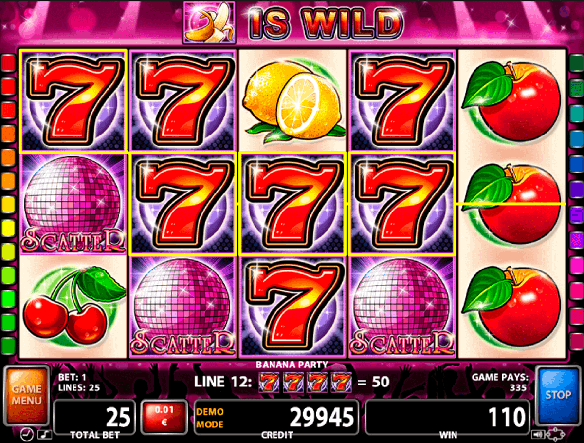 Banana Party Casino Technology Slot Machine 