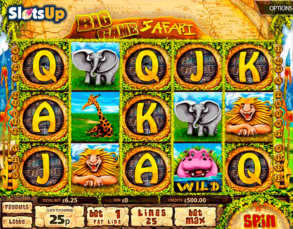 big game safari multislot casino slots 