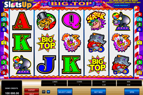 Big Top Microgaming Casino Slots 
