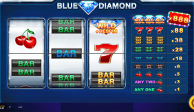 Blue Diamond Red Tiger Casino Slots 