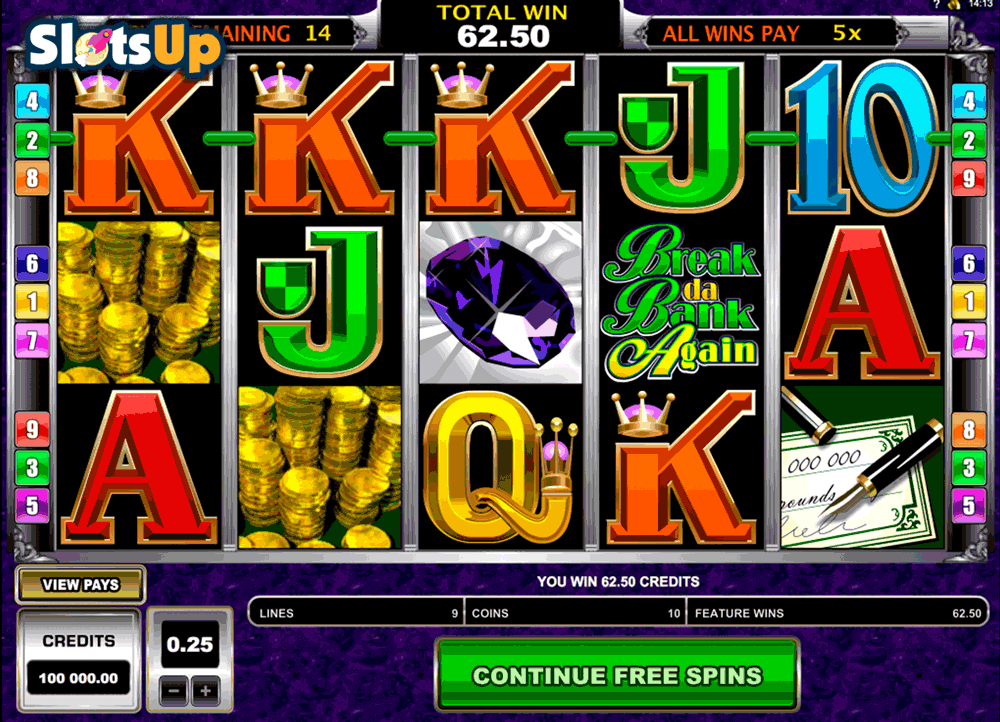 break da bank again microgaming casino slots 
