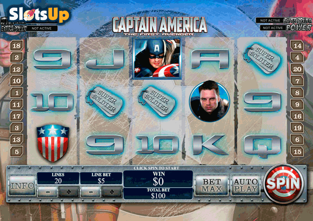 captain america playtech casino slots 
