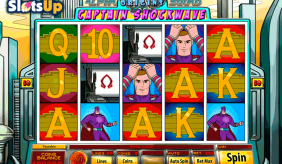 Captain Shockwave Saucify Casino Slots 