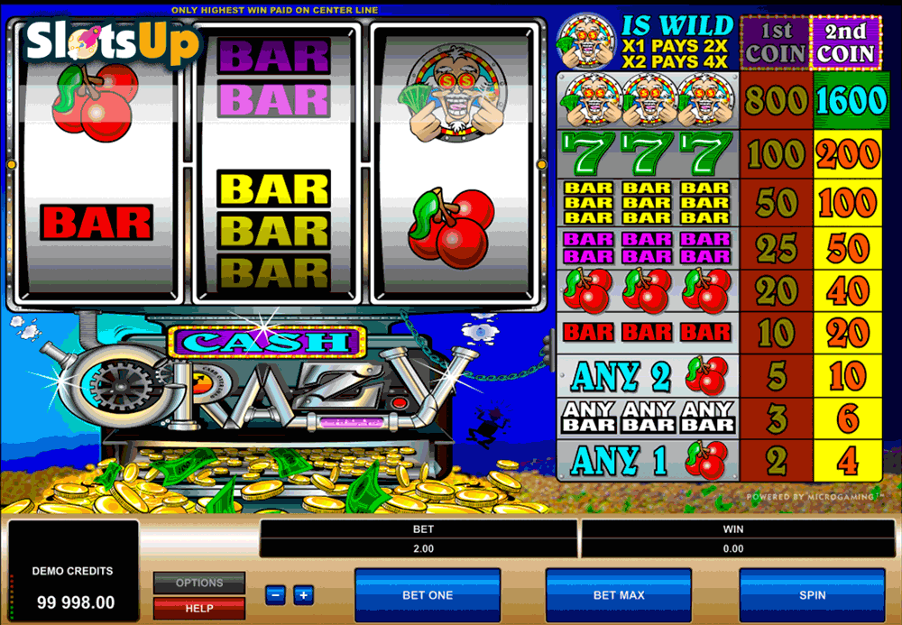 cash crazy microgaming casino slots 
