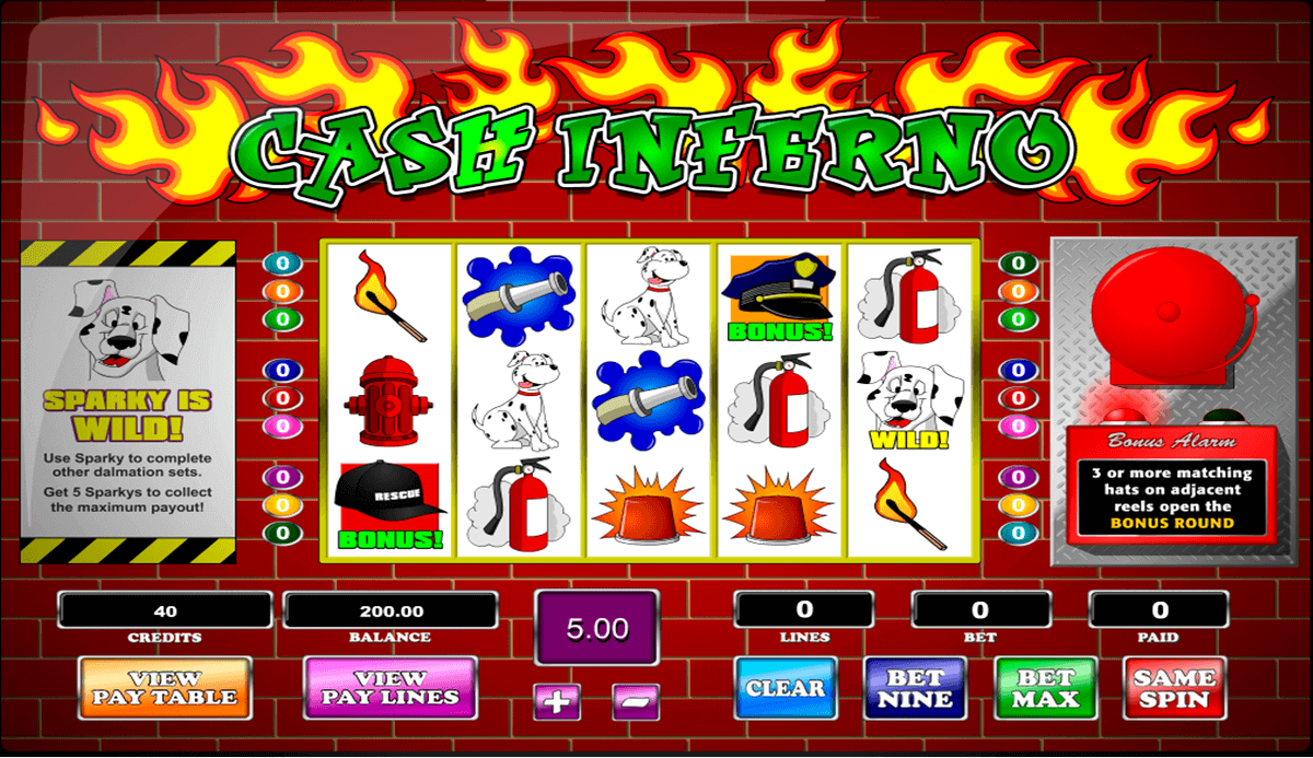 cash inferno amaya casino slots 