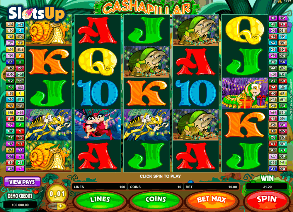 cashapillar microgaming casino slots 