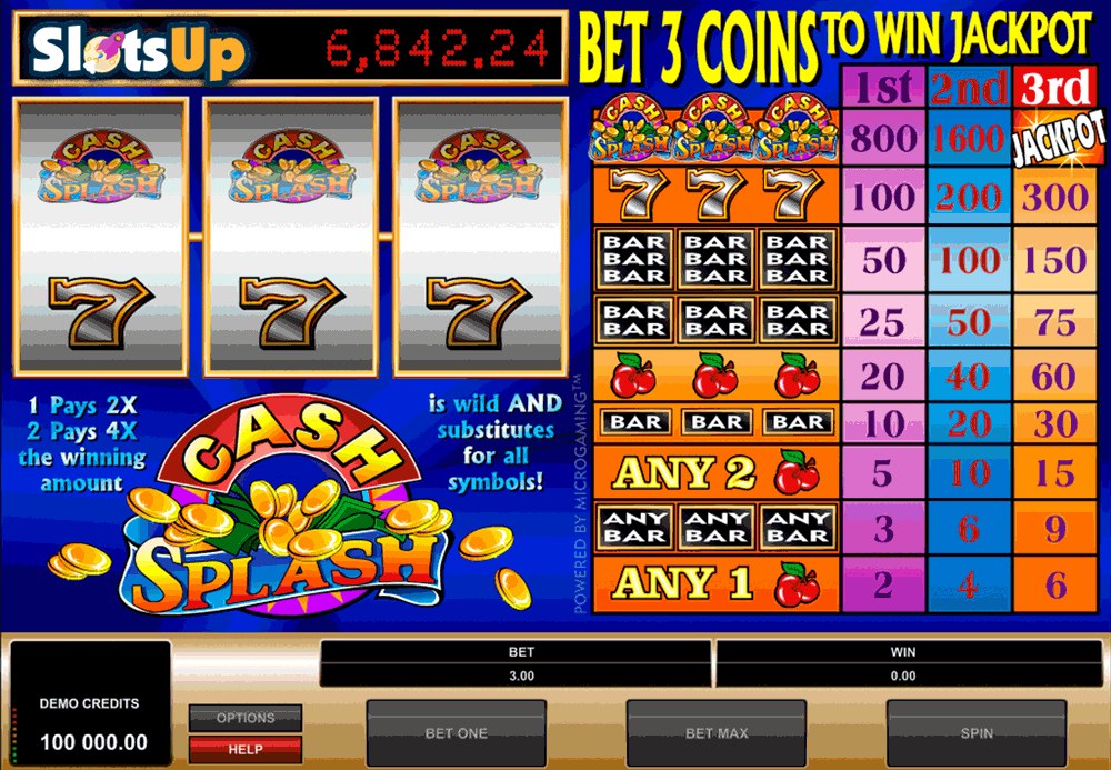 cashsplash microgaming casino slots 