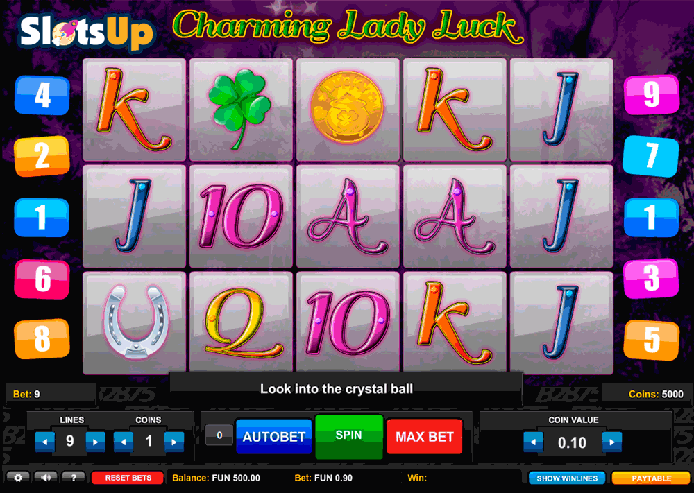 charming lady luck 1x2gaming casino slots 