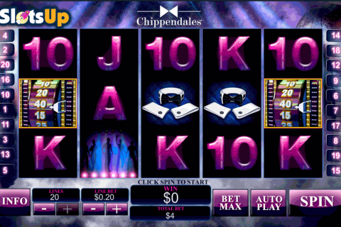 Chippendales Playtech Casino Slots 
