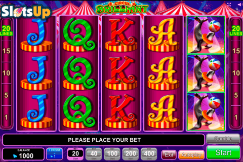 Circus Brilliant Egt Casino Slots 