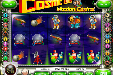 Cosmic Quest 1 Mission Control Rival Casino Slots 