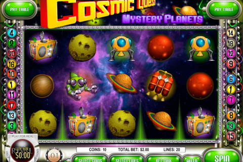 Cosmic Quest 2 Mystery Planets Rival Casino Slots 