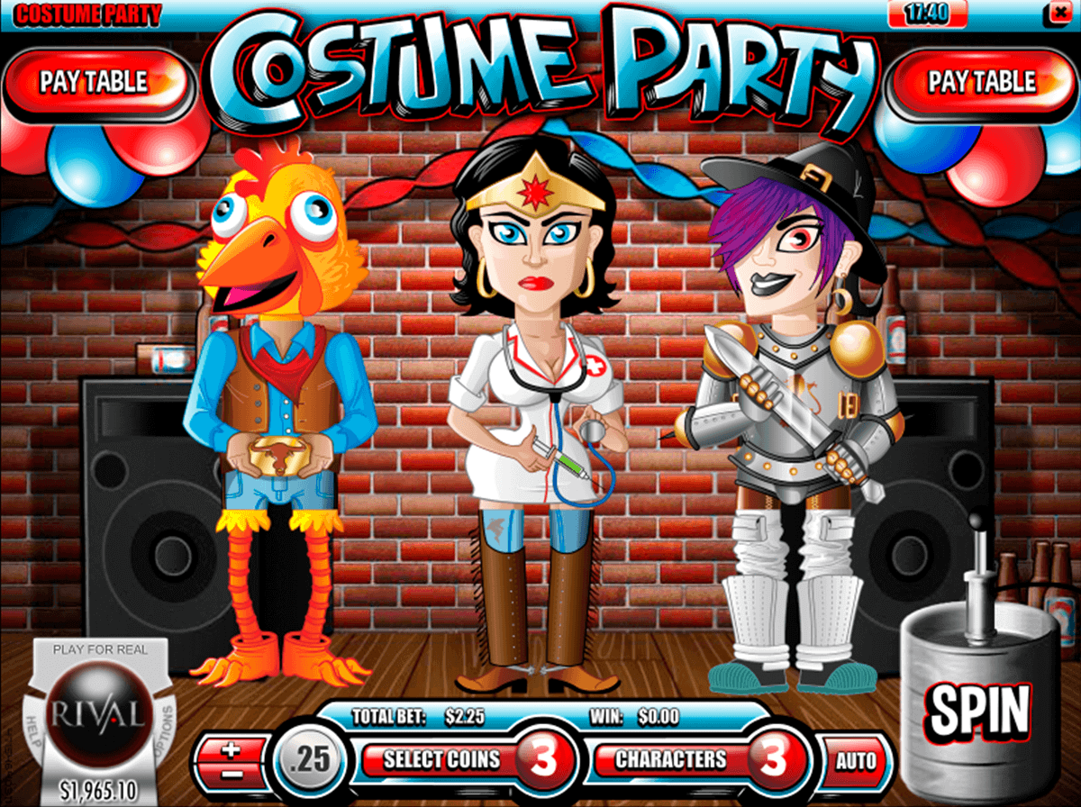 costume party rival casino slots 