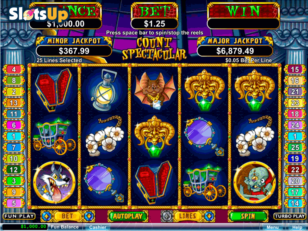 count spectacular rtg casino slots 
