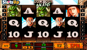 Cowboys And Aliens Playtech Casino Slots 