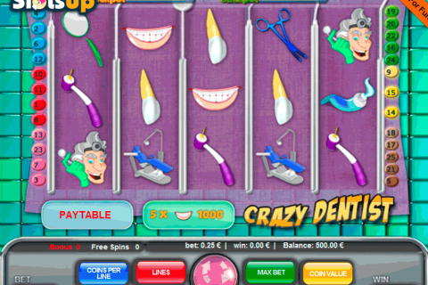 Crazy Dentist Portomaso Casino Slots 
