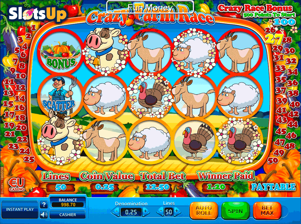 crazy farm skillonnet casino slots 