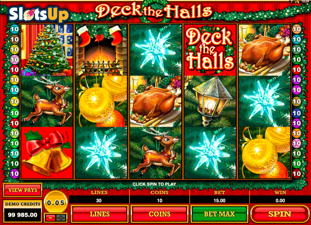deck the halls microgaming casino slots 