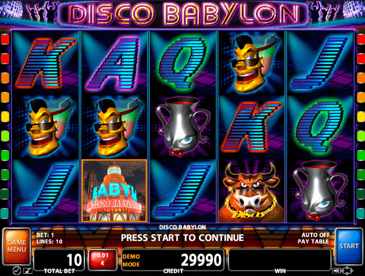 disco babylon casino technology slot machine 