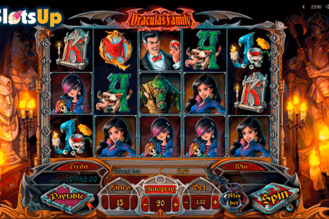 Draculas Family Playson Casino Slots 