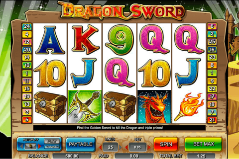 Dragon Sword Amaya Casino Slots 
