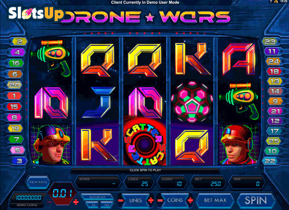 drone wars microgaming casino slots 