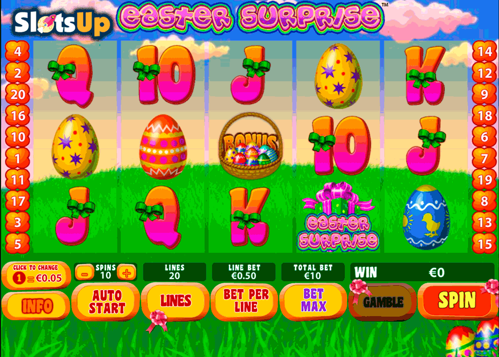 easter surprise playtech casino slots 