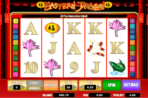 Eastern Dragon Amaya Casino Slots 