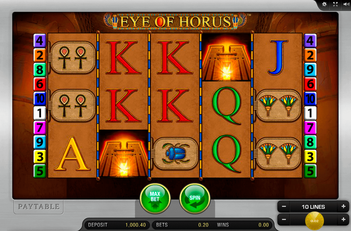 eye of horus merkur casino slots 