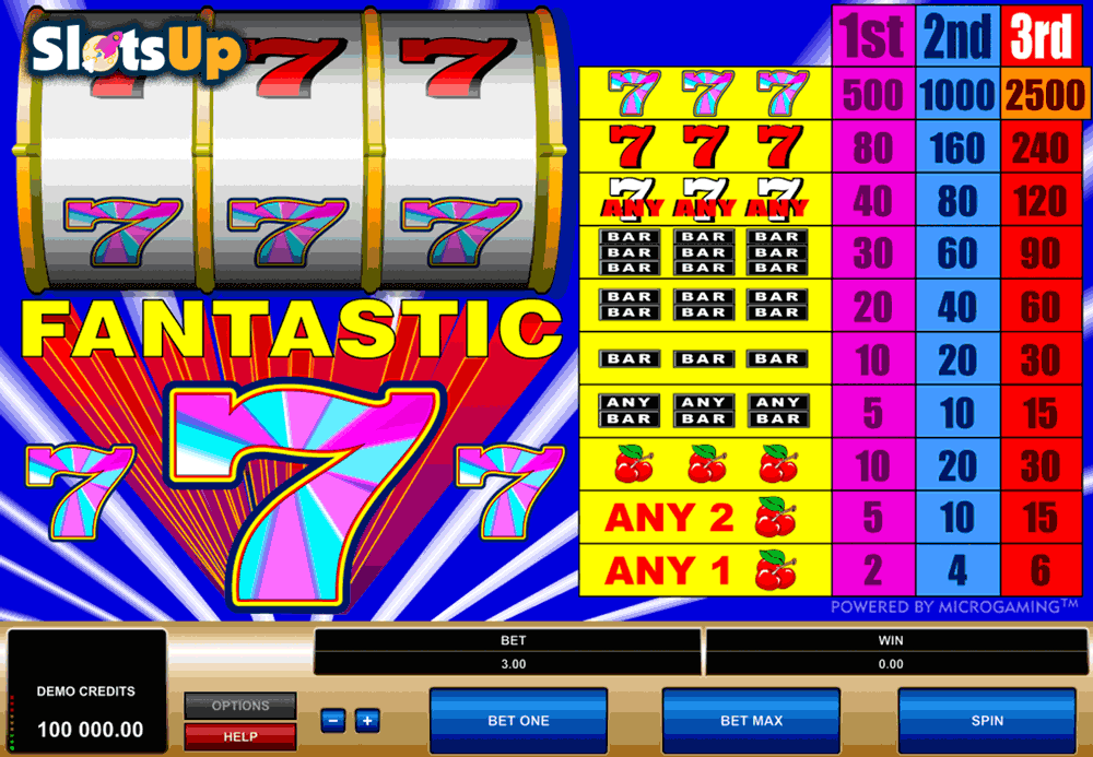 fantastic 7s microgaming casino slots 