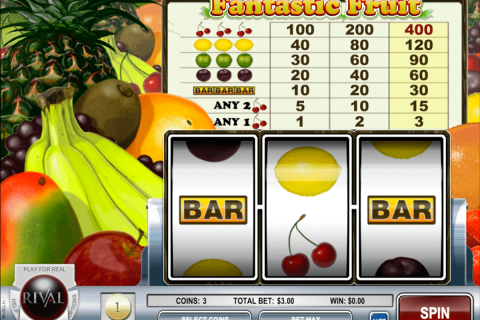 Fantastic Fruit Rival Casino Slots 