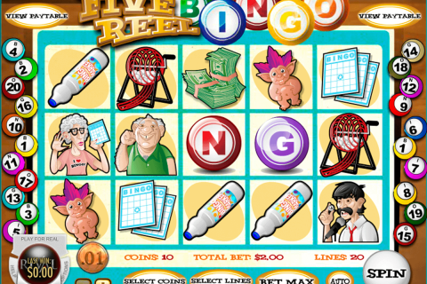 Five Reel Bingo Rival Casino Slots 