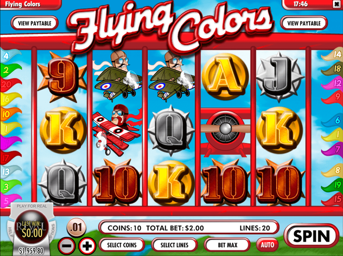 flying colors rival casino slots 