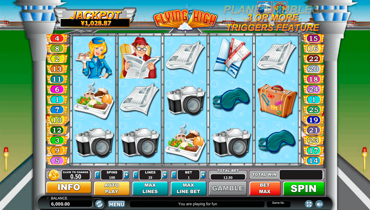 flying high habanero slot machine 